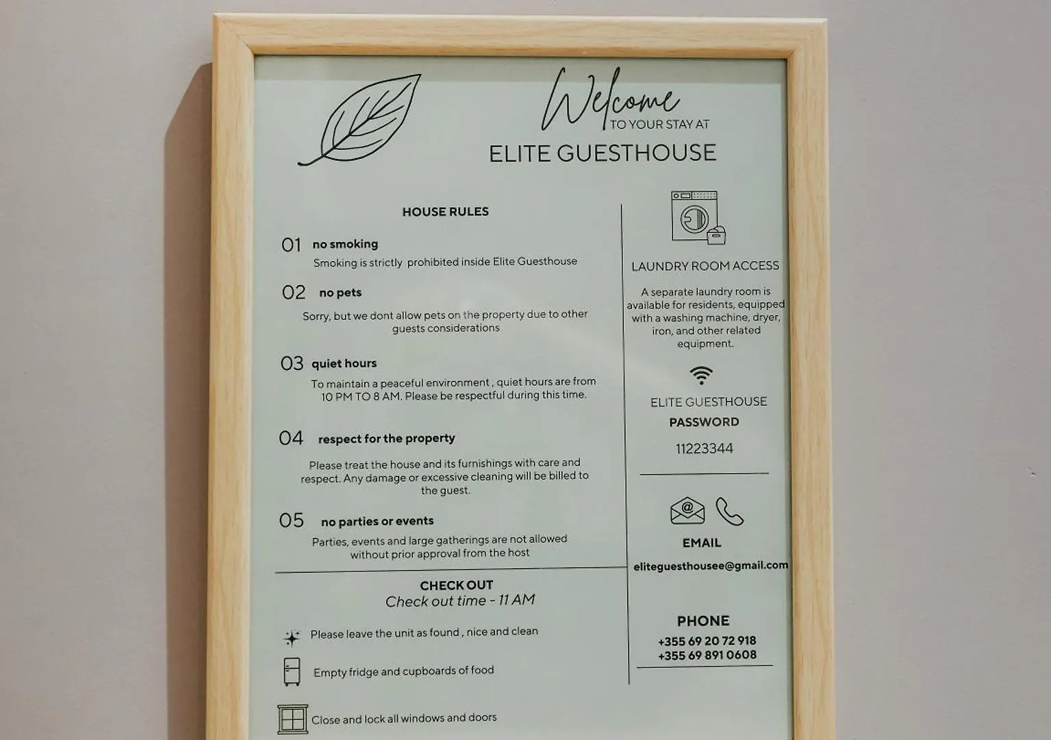 Elite Guesthouse Tirana 0*,